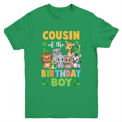 Cousin Of The Birthday Boy Kids Safari Jungle Animal Youth Shirt | teecentury