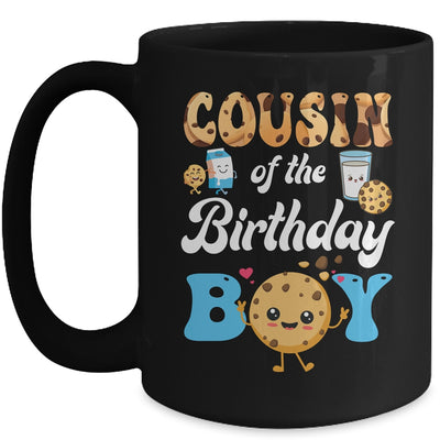 Cousin Of The Birthday Boy Milk And Cookies 1st Birthday Mug | teecentury