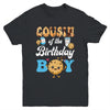 Cousin Of The Birthday Boy Milk And Cookies 1st Birthday Youth Shirt | teecentury