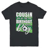 Cousin Of The Birthday Boy Soccer Birthday Soccer Player Youth Shirt | teecentury