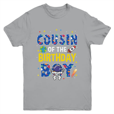 Cousin Of The Birthday Boy Space Astronaut Family Birthday Youth Shirt | teecentury