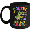 Cousin Of The Birthday Boy T-Rex Funny Dinosaur Boy Party Mug | teecentury