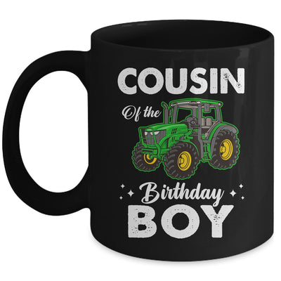 Cousin Of The Birthday Boy Tractors Farm Party Farmer Mug | teecentury