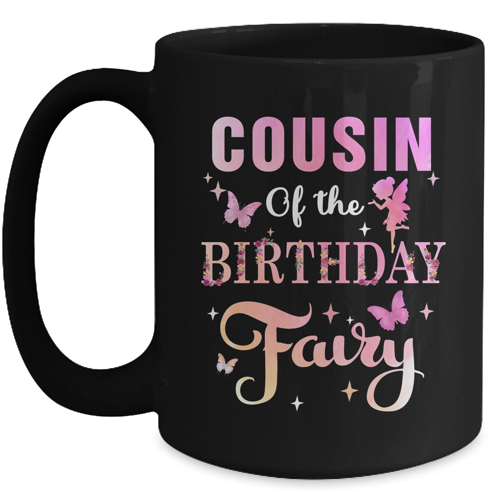Cousin Of The Birthday Fairy Princess Girl Party Decoration Mug | teecentury