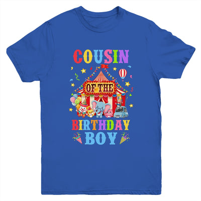Cousin Of The Birthday For Boy Circus Carnival Theme Party Youth Shirt | teecentury