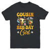 Cousin Of The Birthday Girl Bee Family Birthday Party Youth Shirt | teecentury