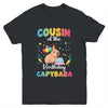 Cousin Of The Birthday Girl Capybara Bday Party Family Youth Shirt | teecentury