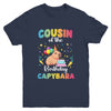 Cousin Of The Birthday Girl Capybara Bday Party Family Youth Shirt | teecentury