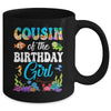 Cousin Of The Birthday Girl Sea Fish Ocean Aquarium Party Mug | teecentury