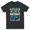 Cousin Of The Birthday Girl Sea Fish Ocean Aquarium Party Youth Shirt | teecentury