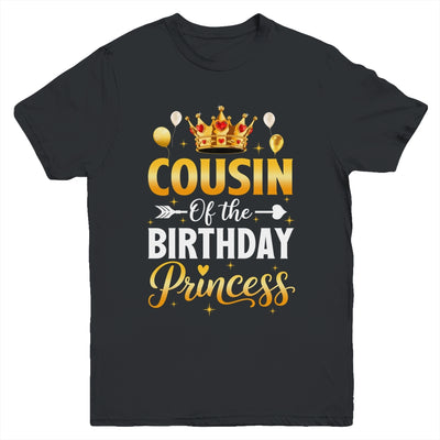 Cousin Of The Birthday Princess Birthday Girl Family Kid Youth Shirt | teecentury