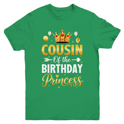 Cousin Of The Birthday Princess Birthday Girl Family Kid Youth Shirt | teecentury