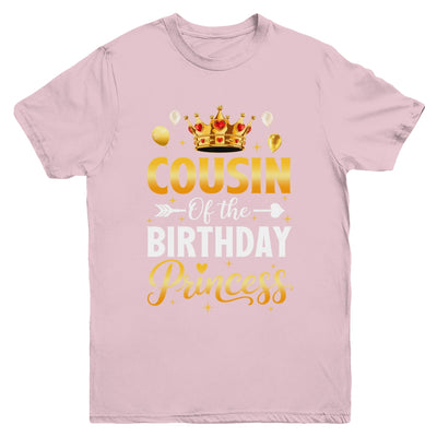 Cousin Of The Birthday Princess Birthday Girl Family Kid Youth Shirt | teecentury