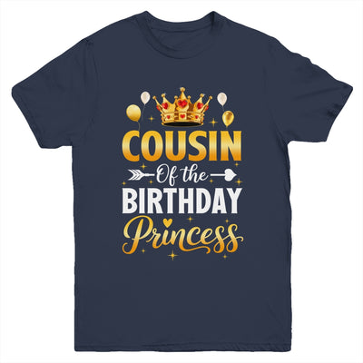 Cousin Of The Birthday Princess Birthday Girl Family Kid Youth Shirt | teecentury