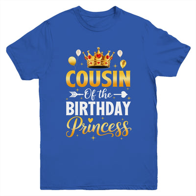 Cousin Of The Birthday Princess Birthday Girl Family Kid Youth Shirt | teecentury