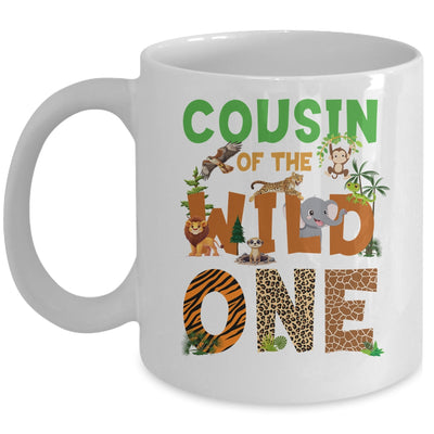 Cousin Of The Birthday Wild One Safari Birthday Boy Family Mug | teecentury