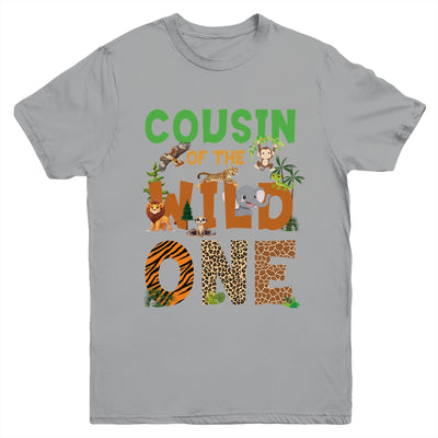 Cousin Of The Birthday Wild One Safari Birthday Boy Family Youth Shirt | teecentury