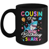 Cousin Of The Shark Birthday Boy Girl Party Family Group Mug | teecentury