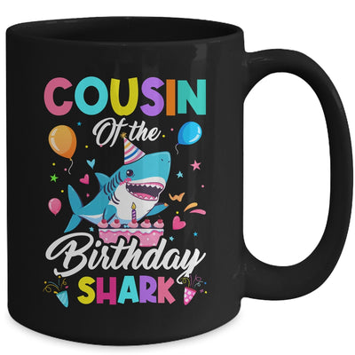 Cousin Of The Shark Birthday Boy Girl Party Family Group Mug | teecentury