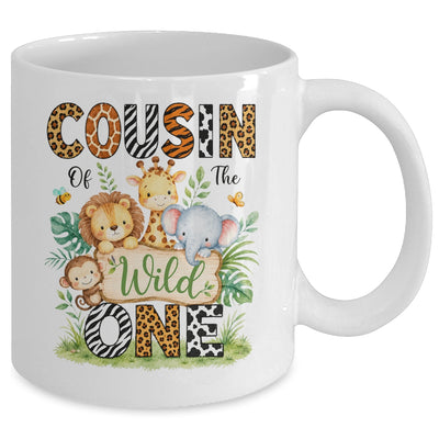 Cousin Of The Wild One First Birthday Boy Jungle Safari Mug | teecentury