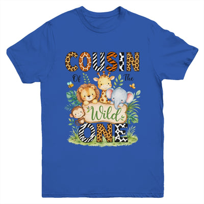 Cousin Of The Wild One First Birthday Boy Jungle Safari Youth Shirt | teecentury