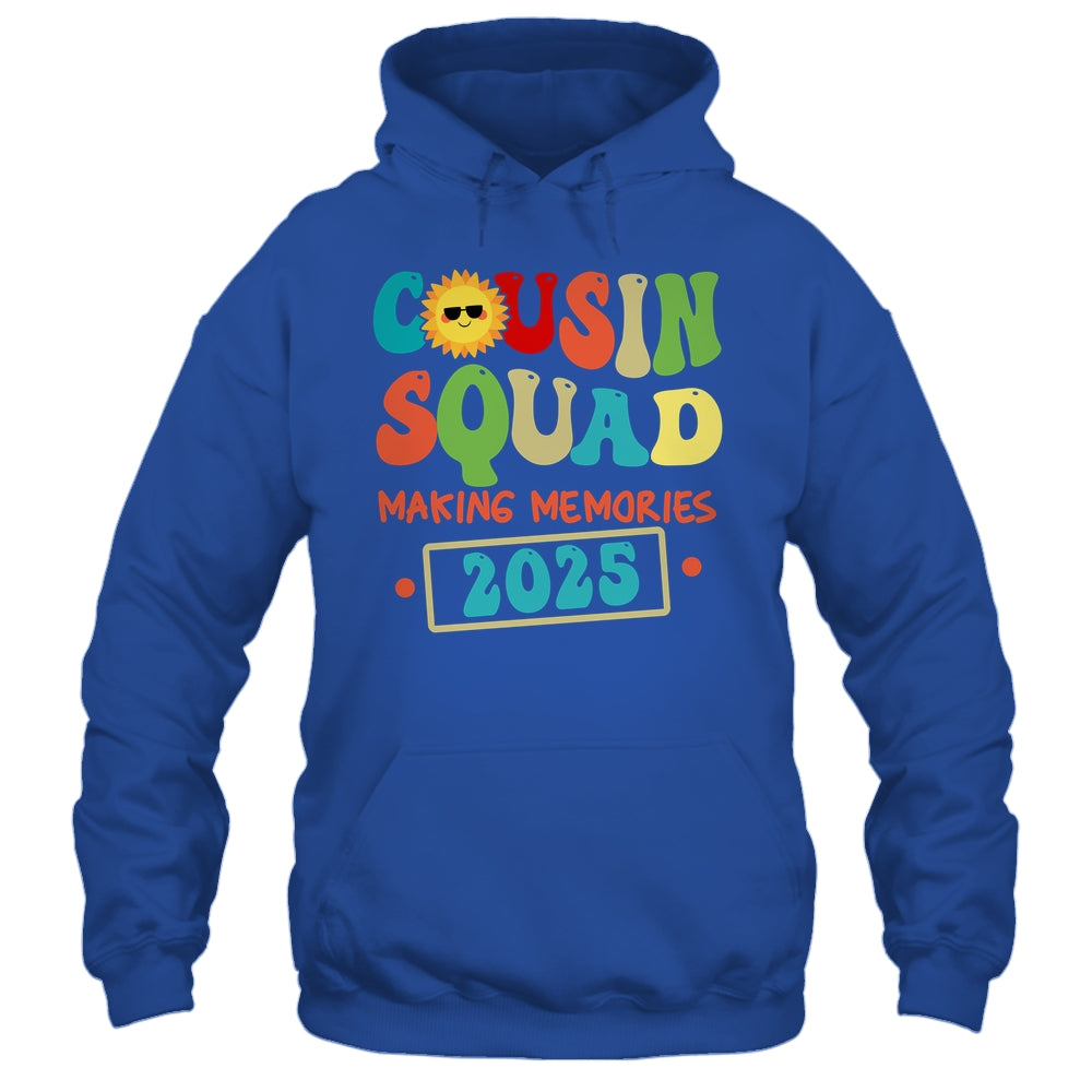 Cousin Squad Crew 2025 Making Memories Family Reunion Shirt & Tank Top | teecentury