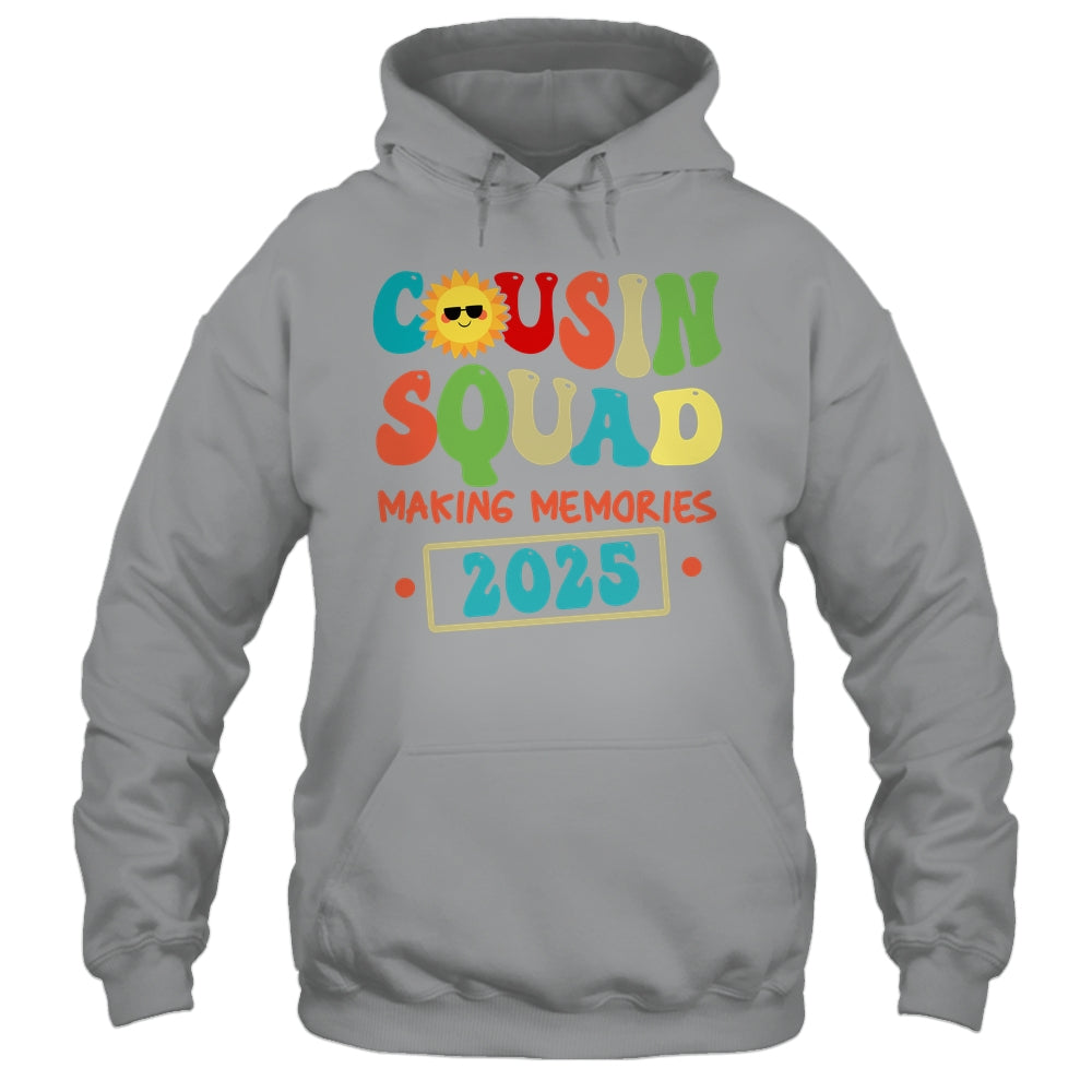 Cousin Squad Crew 2025 Making Memories Family Reunion Shirt & Tank Top | teecentury