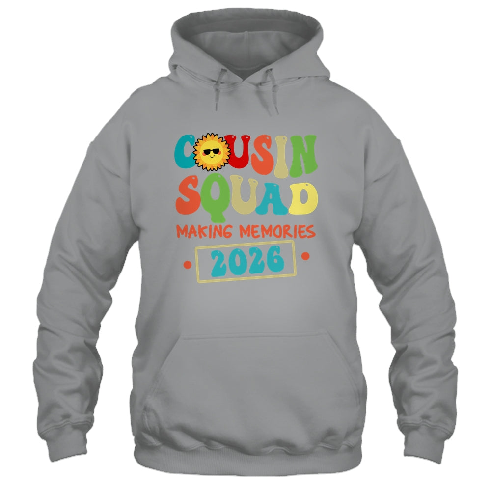 Cousin Squad Crew 2026 Making Memories Family Reunion Shirt & Tank Top | teecentury