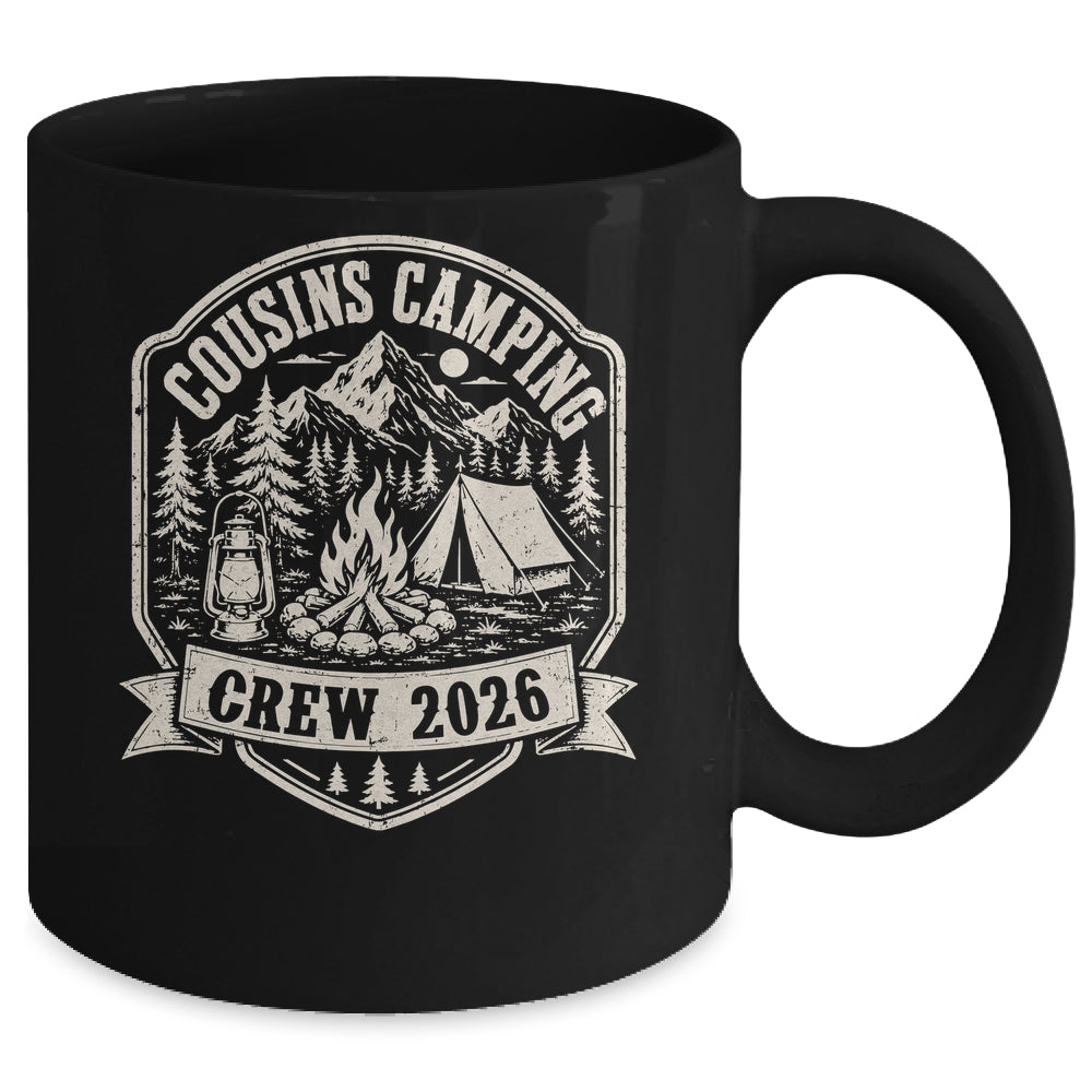 Cousins Camping Crew 2026 Summer Camp Men Women Boys Girls Mug | teecentury