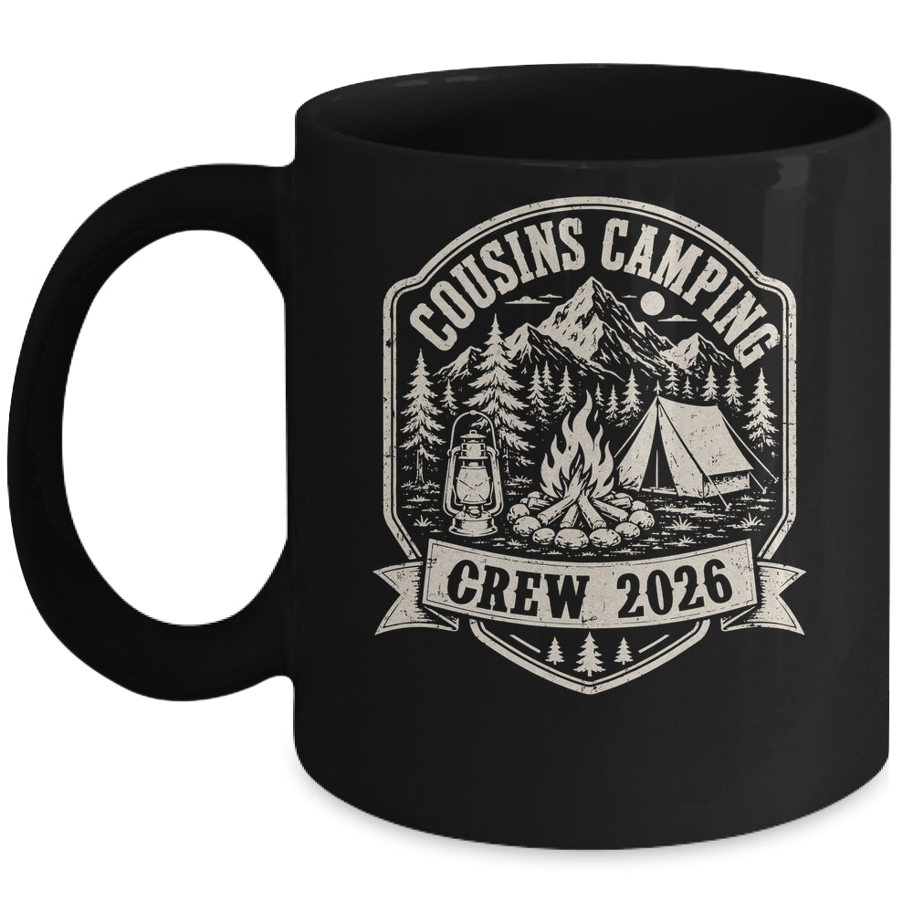 Cousins Camping Crew 2026 Summer Camp Men Women Boys Girls Mug | teecentury