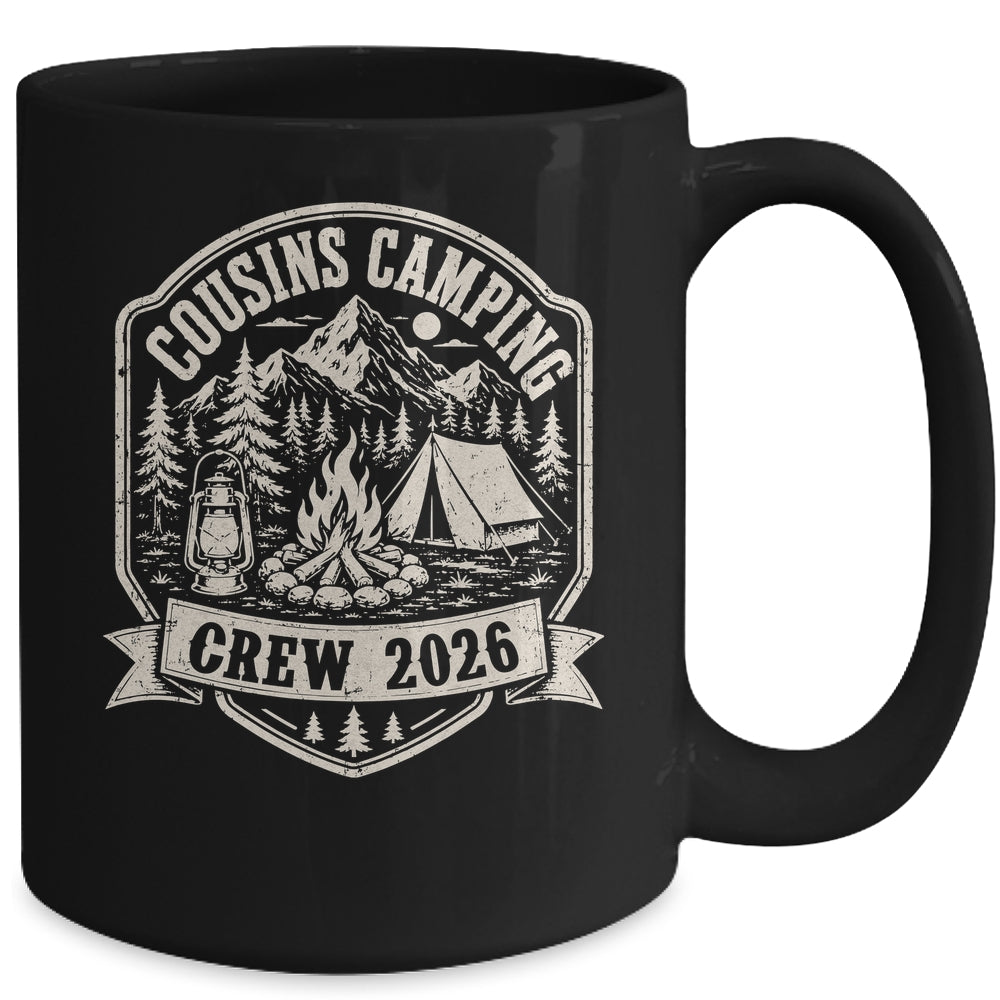 Cousins Camping Crew 2026 Summer Camp Men Women Boys Girls Mug | teecentury