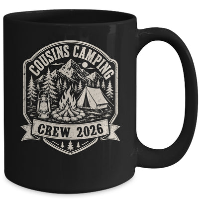 Cousins Camping Crew 2026 Summer Camp Men Women Boys Girls Mug | teecentury