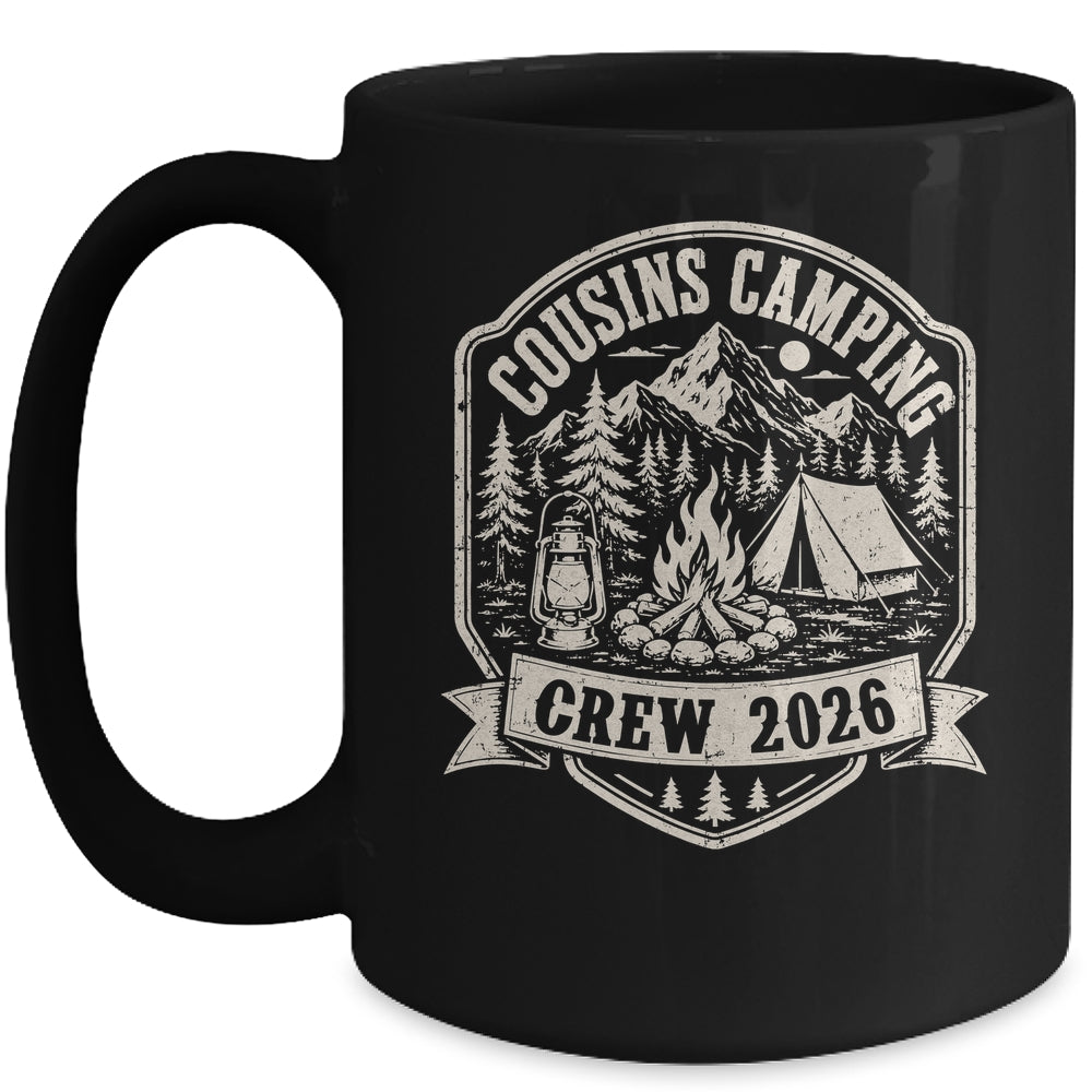 Cousins Camping Crew 2026 Summer Camp Men Women Boys Girls Mug | teecentury