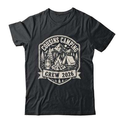Cousins Camping Crew 2026 Summer Camp Men Women Boys Girls Shirt & Tank Top | teecentury