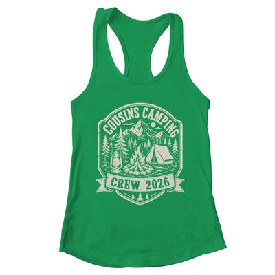 Cousins Camping Crew 2026 Summer Camp Men Women Boys Girls Shirt & Tank Top | teecentury