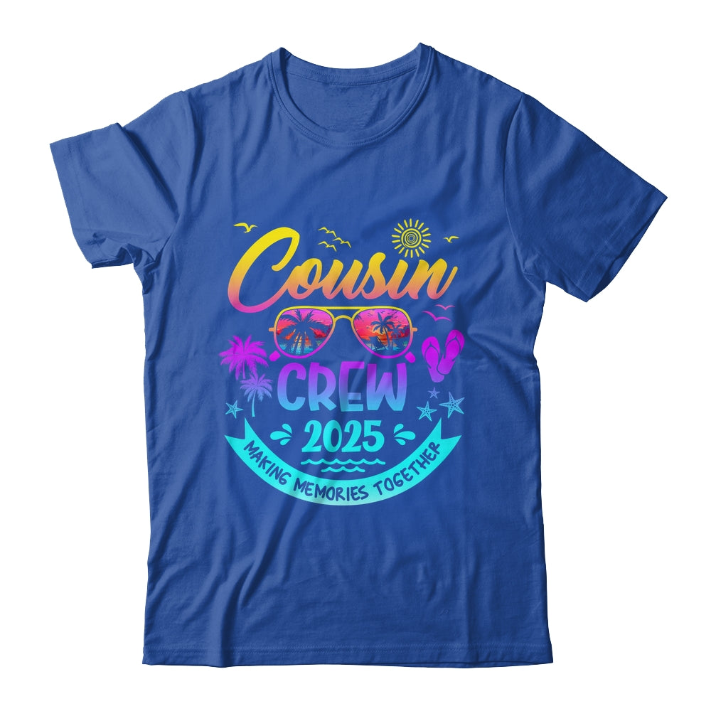 Cousins Crew 2025 Summer Vacation Cousin Matching Family Shirt & Tank Top | teecentury
