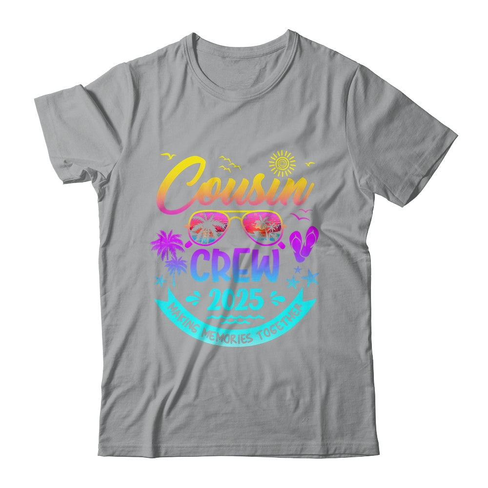 Cousins Crew 2025 Summer Vacation Cousin Matching Family Shirt & Tank Top | teecentury
