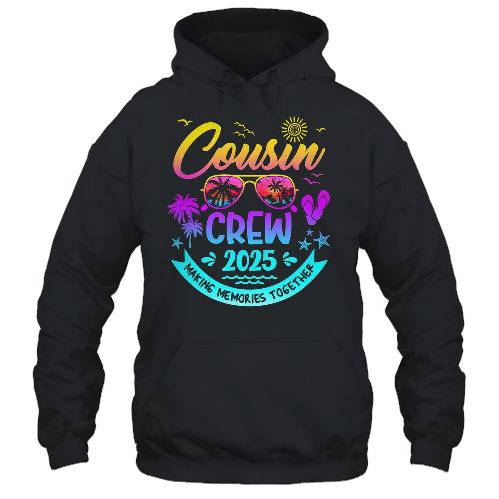Cousins Crew 2025 Summer Vacation Cousin Matching Family Shirt & Tank Top | teecentury