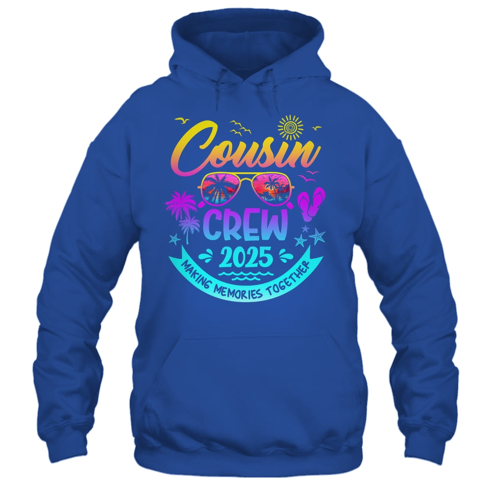Cousins Crew 2025 Summer Vacation Cousin Matching Family Shirt & Tank Top | teecentury