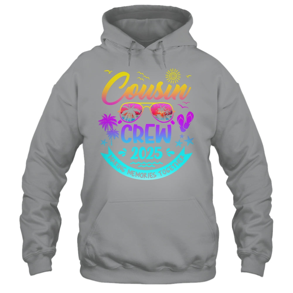 Cousins Crew 2025 Summer Vacation Cousin Matching Family Shirt & Tank Top | teecentury