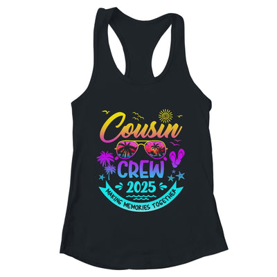 Cousins Crew 2025 Summer Vacation Cousin Matching Family Shirt & Tank Top | teecentury