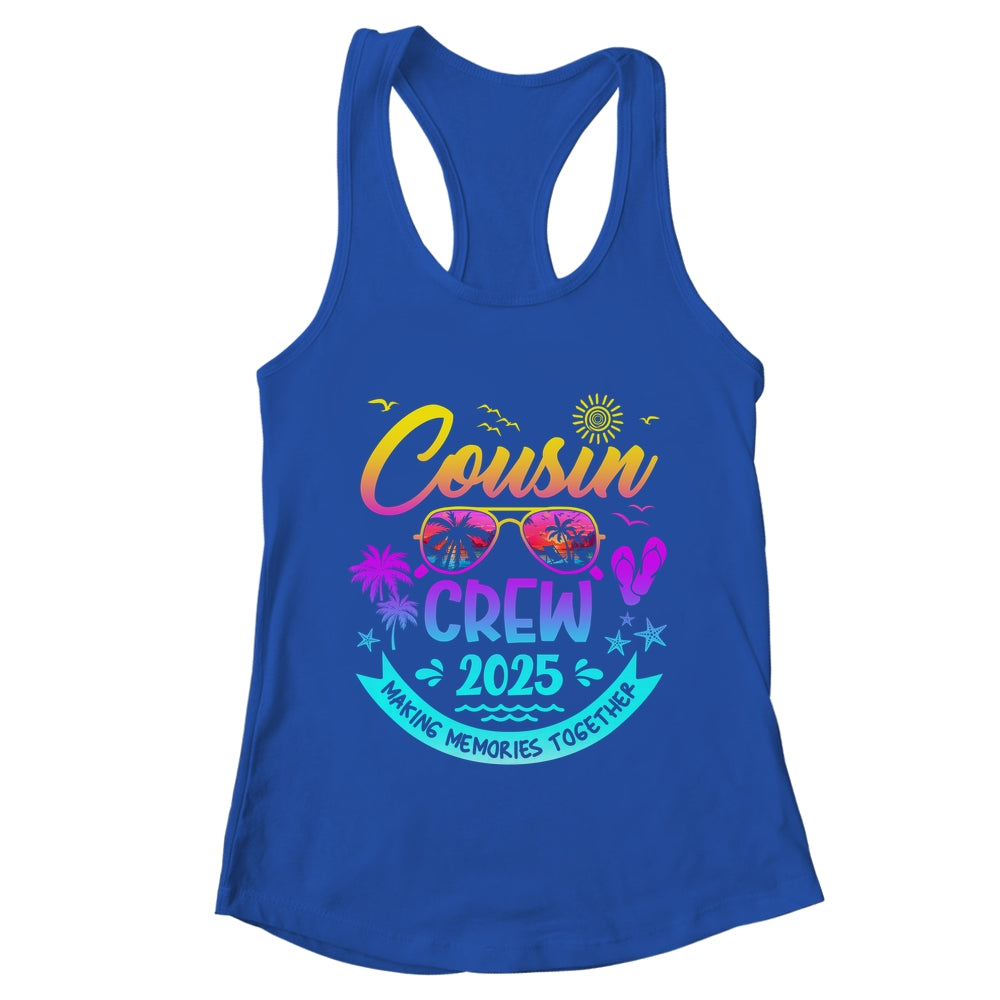 Cousins Crew 2025 Summer Vacation Cousin Matching Family Shirt & Tank Top | teecentury