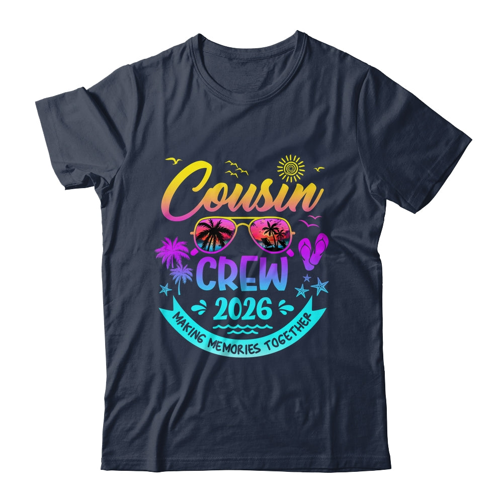 Cousins Crew 2026 Summer Vacation Cousin Matching Family Shirt & Tank Top | teecentury