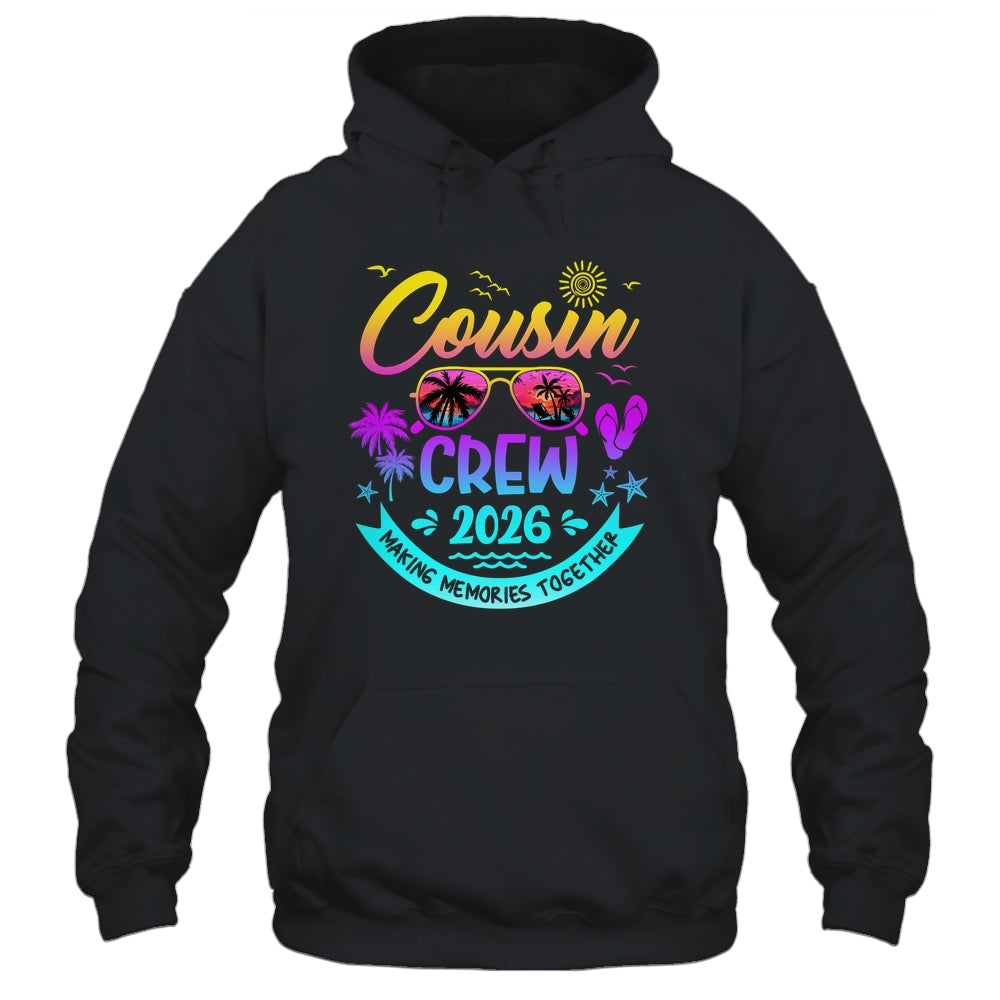 Cousins Crew 2026 Summer Vacation Cousin Matching Family Shirt & Tank Top | teecentury