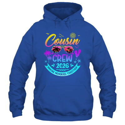 Cousins Crew 2026 Summer Vacation Cousin Matching Family Shirt & Tank Top | teecentury