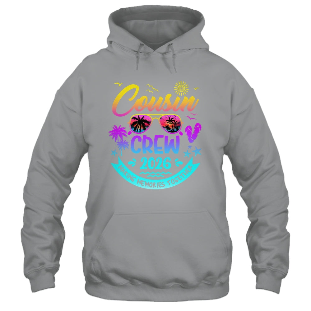 Cousins Crew 2026 Summer Vacation Cousin Matching Family Shirt & Tank Top | teecentury