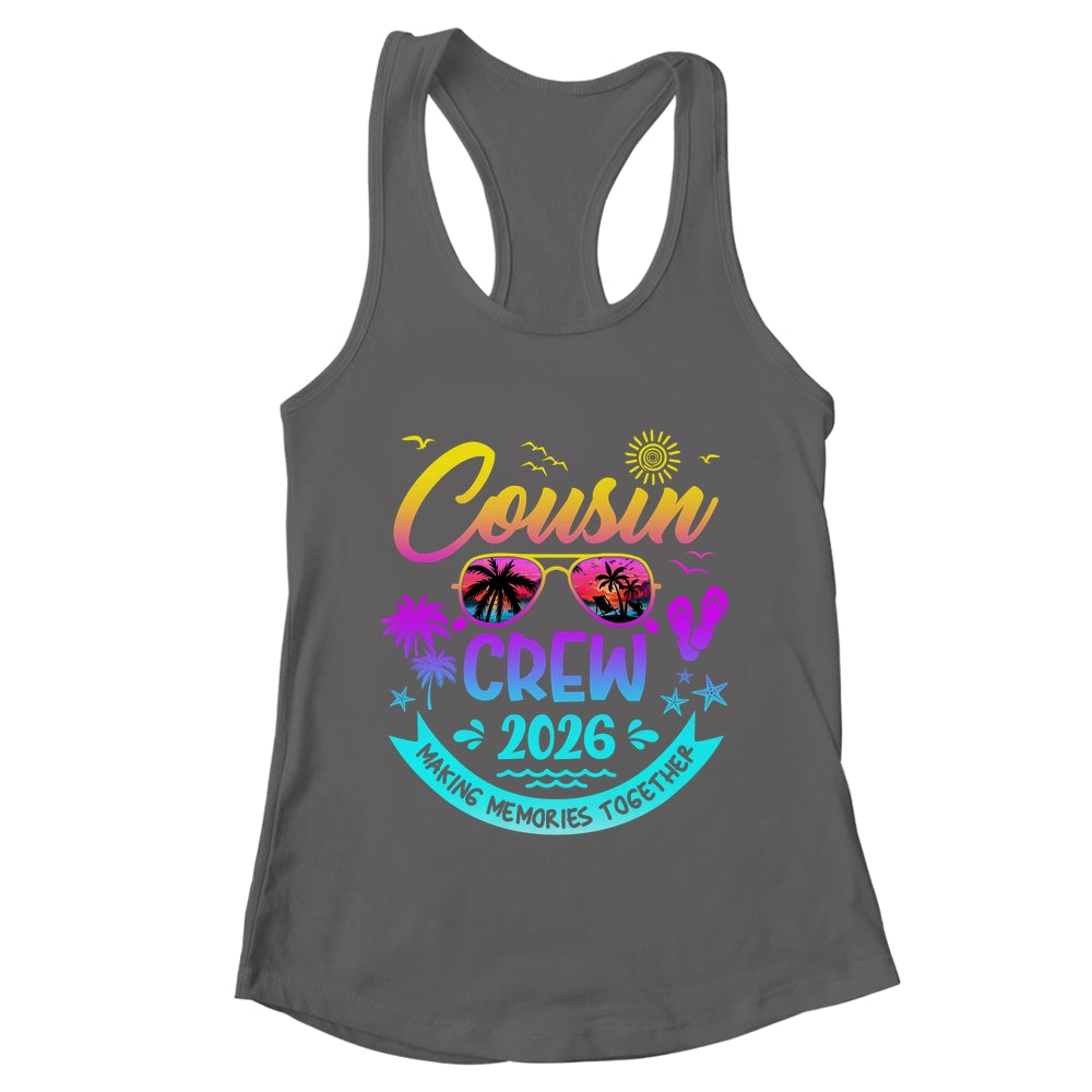 Cousins Crew 2026 Summer Vacation Cousin Matching Family Shirt & Tank Top | teecentury