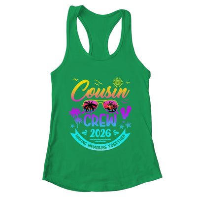 Cousins Crew 2026 Summer Vacation Cousin Matching Family Shirt & Tank Top | teecentury