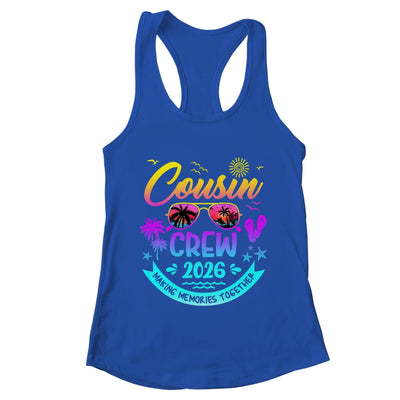 Cousins Crew 2026 Summer Vacation Cousin Matching Family Shirt & Tank Top | teecentury