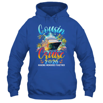 Cousins Cruise 2026 Cruising Cousin Vacation Trip Matching Shirt & Tank Top | teecentury